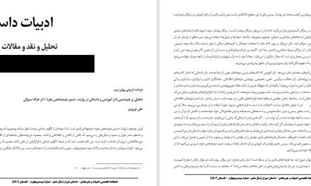 دوخت تزیینی روی زیپ-تحلیلی بر هم‌نشینی ژانر آموزشی و داستانی در روایت «ضمیر دوم‌شخص مفرد» اثر غزاله سبوکی-علی نوروزی